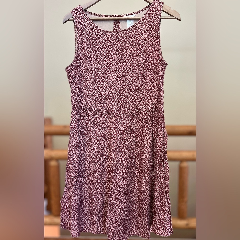 Esley Sleeveless Floral Dress - Size Large